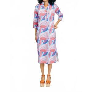 NEW SOLELIA solelia kimmi kimono dress in parasol print
